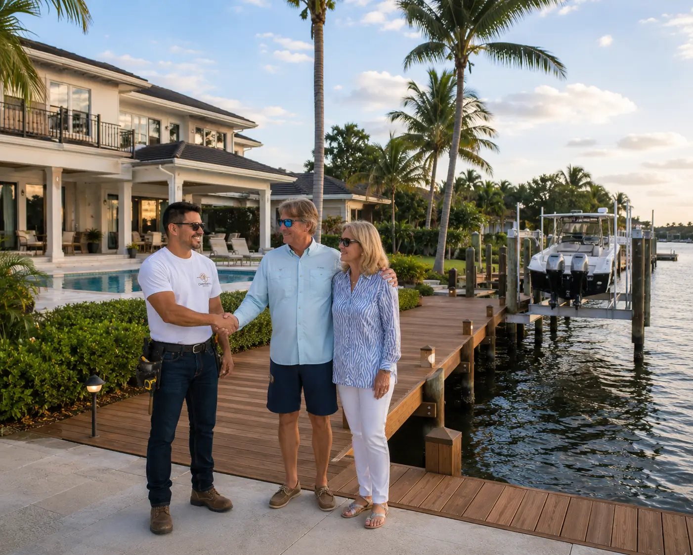 Dock construction in Windermere FL by JP Carpentry Services